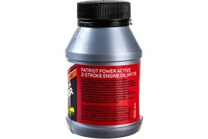 Масло моторное PATRIOT POWER ACTIVE 2Т, минеральное, 0,1л.