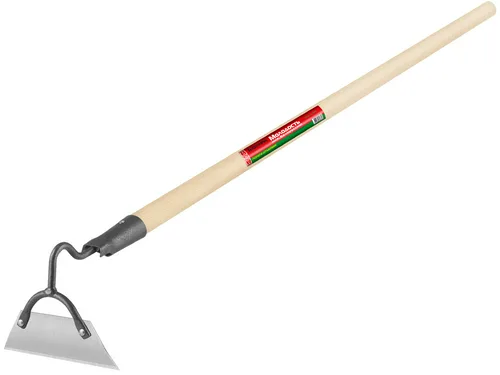 Тяпка ЦИ, БелЦентроМаш, нерж сталь, дер черенок, 127х15см