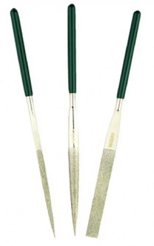 Набор надфилей алмазных Sata 3шт 4*160мм, S03870