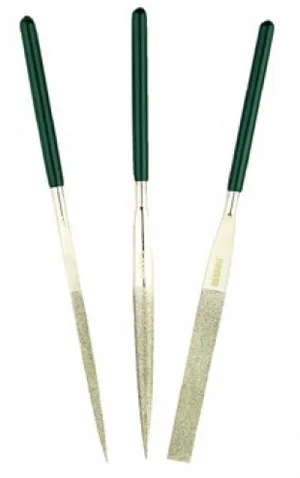 Набор надфилей алмазных Sata 3шт 4*160мм, S03870