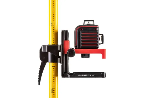 Комплект лазерный уровень ADA CUBE 3-360 Basic Edition + штатив-штанга ADA SILVER Plus c с треногой