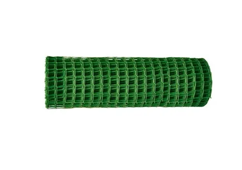 Решетка заборная в рулоне, пластиковая, ячейка 22 х 22 мм 1,63х25 м,