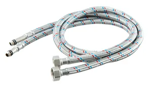 Комплект подводок для смес I-TECH (2 шт) 1/2"хМ10 (18/35 мм), 60 см, сталь, Standart