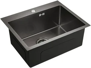 Мойка I-TECH квадратная 600x500х200х0,8 сатин, графит