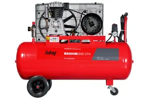 Компрессор FUBAG B5200B/200 СТ4, 530л/мин, 200л, 10бар, 3кВт, 380В