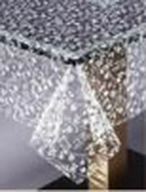 Клеенка MIRAGE прозрачная с печатью (H074)  1,37*25м 