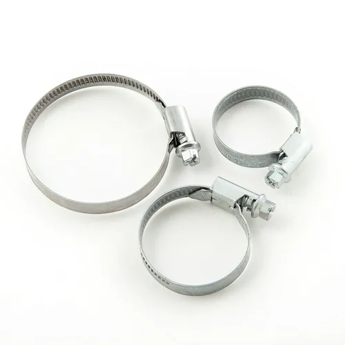 Хомут стальной, диаметр 12 - 22 мм