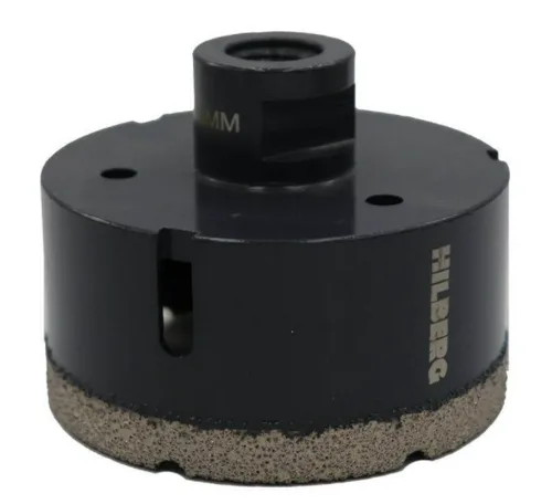 Коронка алмазная Hilberg Super Hard,80 мм 6Т  М14,для УШМ (керамогранит, гранит)