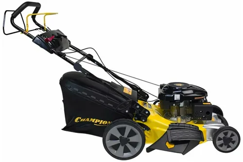 Газонокосилка бензиновая CHAMPION LM5347 (4,4кВт привод 520мм 60л 20-80мм 1рычаг/8, 39кг 4в1)