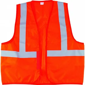 Жилет сигнальный СИБРТЕХ, оранжевый,XL