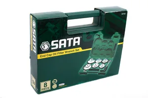Набор съемщиков маслянных фильтров Sata 8 предметов, S09703