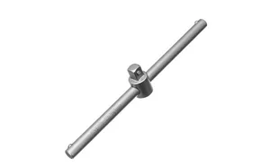 Вороток Stels, квадрат 1/2", CrV,250 мм