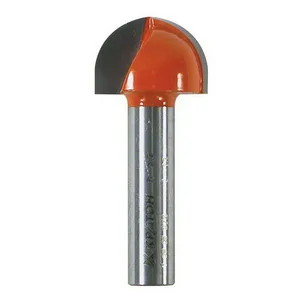 Фреза пазовая галтельная Кратон PROFESSIONAL Ø25,4х16,0 мм R12,7 мм, хв.8 мм