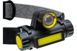 Фонарь КОСМОС налобный KocH103WLith с зумом КОСМОС 3Вт ХРЕ 3Вт СОВ литий 1200mAh