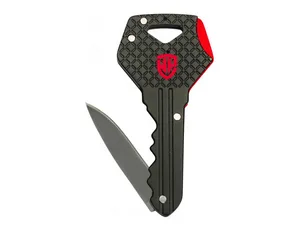 Нож складной WORKPRO "ключ-брелок" черный