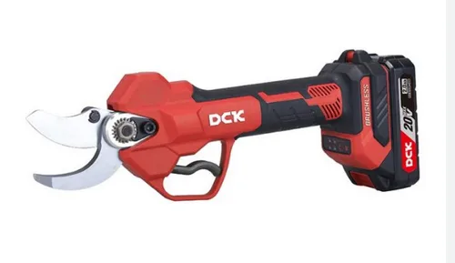 Секатор аккумуляторный бесщеточный DCK KDYD35,18В, 2*2 а/ч, з/у, макс. Ø 35мм, сумка