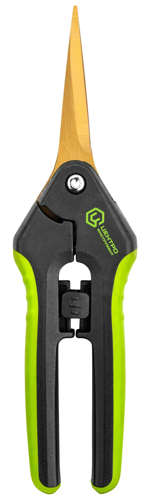 Ножницы ЦИ TITANIUM, садовые, 16,5 см