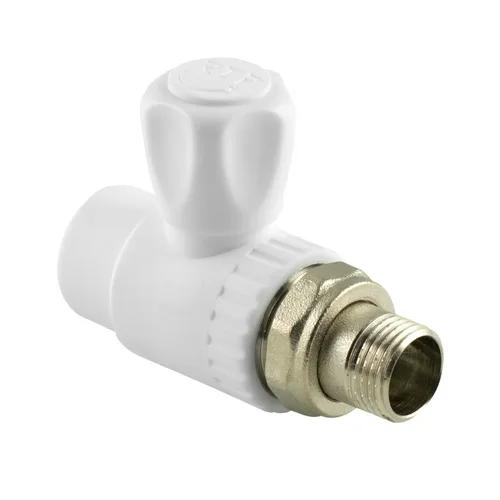 Кран шаровый радиаторный RTP PPR 25х3/4 НР, прямой