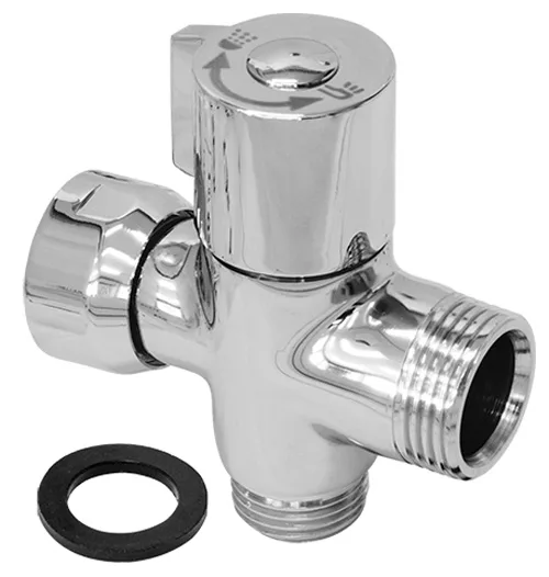 Дивертор D-02, кран-букса 5/8"