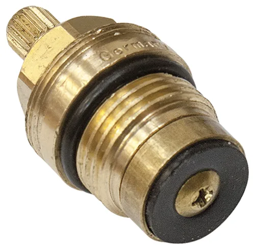 Кран-букса червячная с рез. прокладкой, 1/2", 20 шлицов