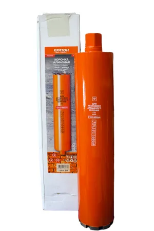Коронка алмазная КРАТОН (102х450 мм; 1 1/4") для установок алмазного бурения