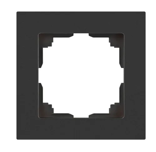Рамка ЭРА Intro Accent 6-501-07, 1-постовая, графит