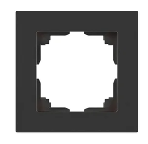 Рамка ЭРА Intro Accent 6-501-07, 1-постовая, графит
