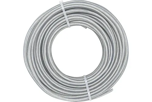 Леска триммерная Profi 3,0х15м, с металлическим сердечником. 