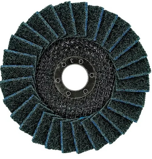 Круг полировальный лепестковый Vertex, 125мм, войлочный. fine (металл, нерж. сталь)