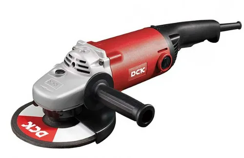 Машина шлифовальная угловая DCK KSM230A, 2200Вт, 230мм,плавный пуск.