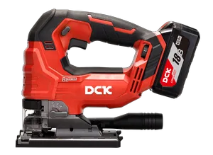 Лобзик аккумуляторный  DCK KDMQ85,18В, 2*5 А/ч и з/у, 800-3500 ход/мин, кейс
