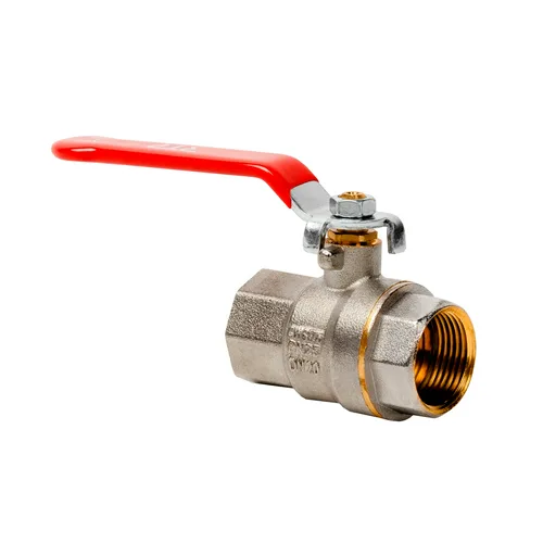 Кран шаровой RTP (ВР-ВР) 1/2", ручка рычаг, латунь, PN25