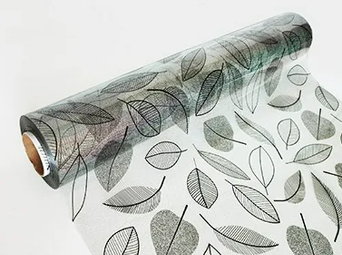 Клеенка Термо серебристое основание 0.8*20м*0.7мм T8085-1