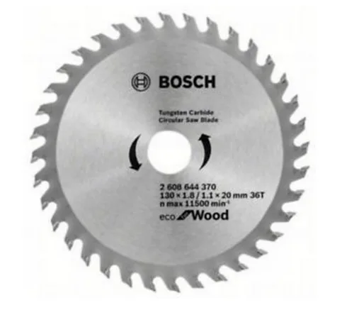 Диск пильный BOSCH ECO WO, 130х20/16х36зуб