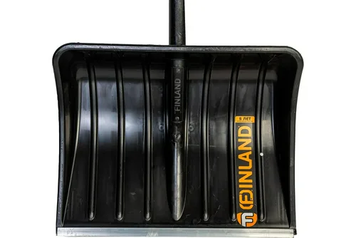 Лопата снеговая ЦИ Finland 1358, пласт., дер. черенок, 500х390мм.