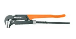 Ключ трубный рычажный Кратон тип "L'' № 1, Cr-V 300 мм