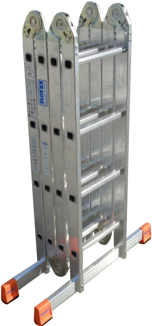 Лестница четырехсекционная KRAUSE MULTIMATIC 4х4 шарнирная
