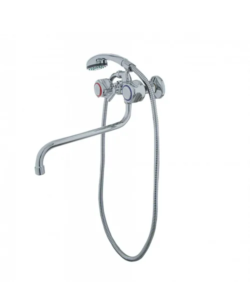 Смеситель для ванны ЭКОНОМ 200, двухвентильный, излив 30 см