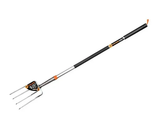 Вилы садовые FINLAND 4-х рогие, с метал. черенком, ручкой