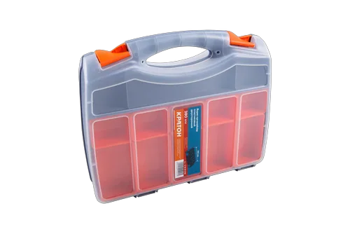 Ящик-органайзер пластиковый двусторонний Кратон 380 мм
