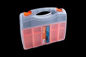Ящик-органайзер пластиковый двусторонний Кратон 380 мм