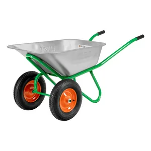 Тачка садово-строительная PALISAD, г/п 320 кг, объем 120 л, 2-х колесная, усиленная