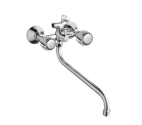 Смеситель для ванны ЭКОНОМ 204, двухвентильный, излив 30 см