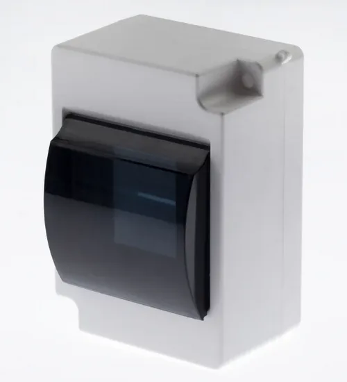 Бокс навесной КМПн 2/4 с прозр.крышкой, 133х76х57 мм, IP 20, ЭРА