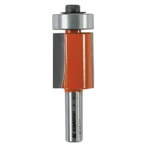 Фреза кромочная прямая с подшипником Кратон PROFESSIONAL Ø12,7х13,0 мм, хв.8 мм