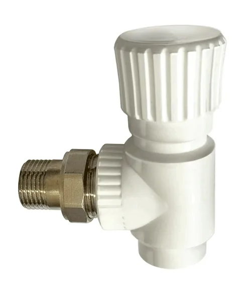 Вентиль радиаторный разъёмный I-TECH PPR 25х3/4" НР, угловой