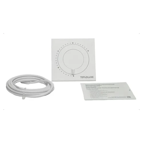 Терморегулятор механический Теплолюкс Solus белый