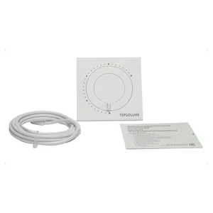 Терморегулятор механический Теплолюкс Solus белый