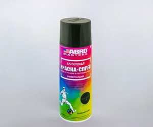 Эмаль аэрозольная акриловая ABRO MASTERS 48 темно-зеленая 520мл