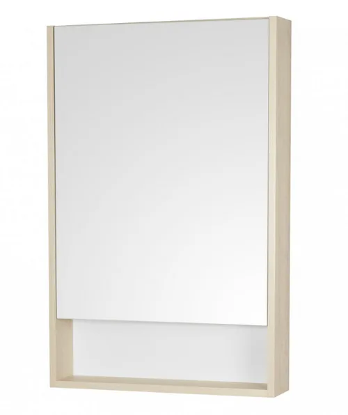 Зеркало-шкаф АКВАТОН Сканди 55 Белый/Дуб Верона